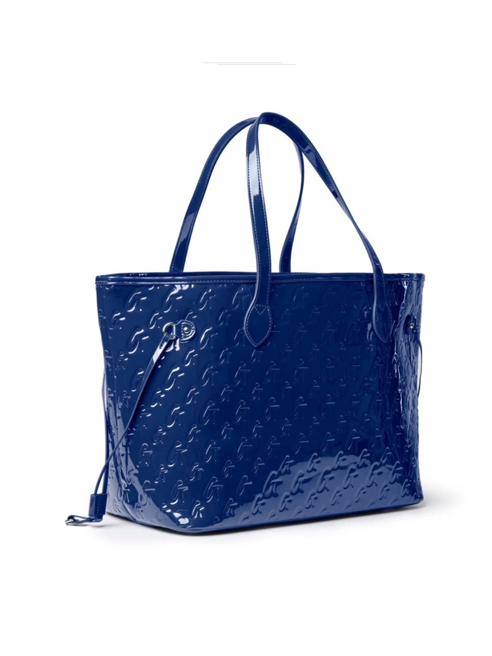 GLAMAHOLIC TOTE BAG
Navy Blue Mirror Monogram Large Tote NWT Rare Luxury - Picture 2 of 5